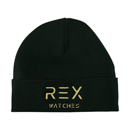 Black/Gold Beanie